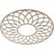 Ekena Millwork Cannes Wood Fretwork Pierced Ceiling Medallion, Birch, 40"OD x 13 5/8"ID x 3/8"T CMWP40X40X0375CNBI - alternate 4